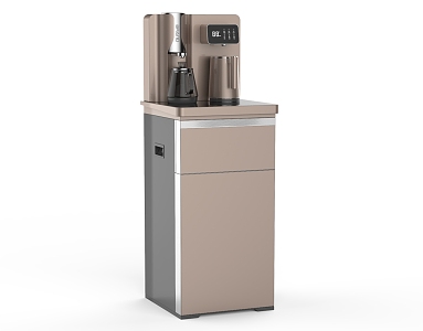 Modern tea bar machine 3d model