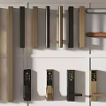 Various Stylish Door Handles With Metallic Finishes In Black Gold And Copper Colors