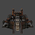 weapons sci-fi building 3d model