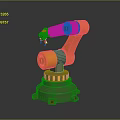 Robot Arm Mechanical Arm Robot Arm Robot Head Robot Parts Robot Hand Manipulator 3d model