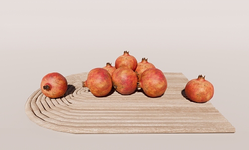 Modern Pomegranate 3d model