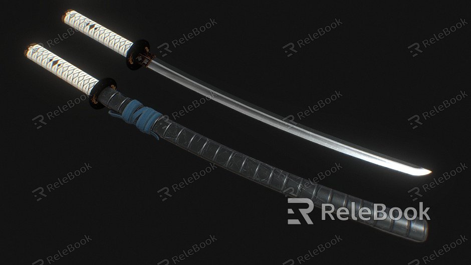 Weapon Samurai Swords model