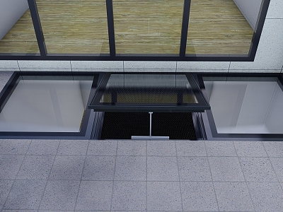 Floor flush Overhanging sunroof model