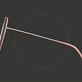 Trendy Heart Shaped Sunglasses With Pink Frame And Reflective Detail Design