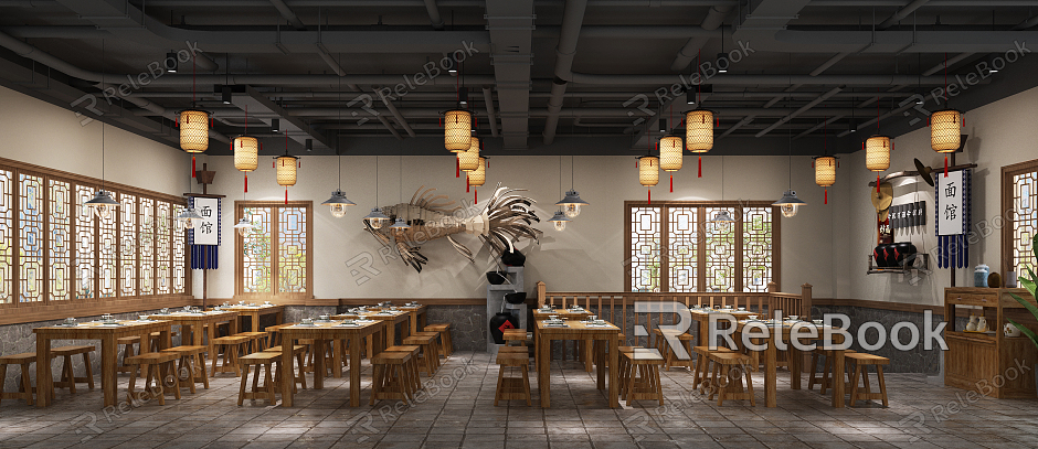 New Chinese Restaurant Featured Restaurant model