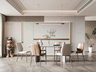 Modern Restaurant Home Restaurant 3d model