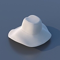 Hat Sunshade Hat 3d model