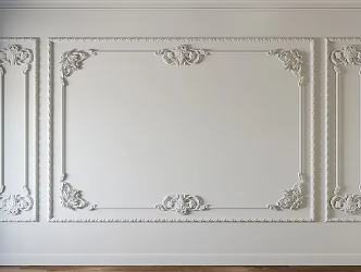 European-style lines carved lines 3d model