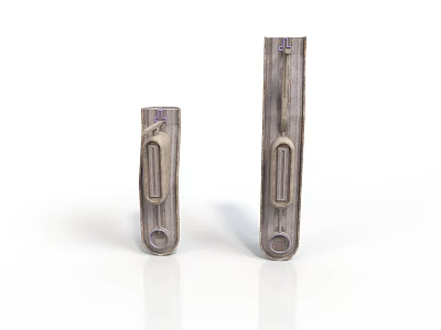 Durable Metal Clips For Home Use Practical Household Items In Different Sizes 3d model