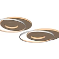 Modern Circular Layered LED Ceiling Light For Contemporary Interior Spaces