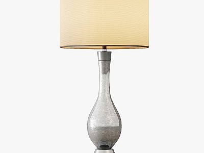 Mercury glass table lamp model