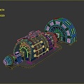 Sci-fi Items Sci-fi Components High-tech Components Sci-fi Equipment Sci-fi Scene Sci-fi Environment Game Scene 3d model