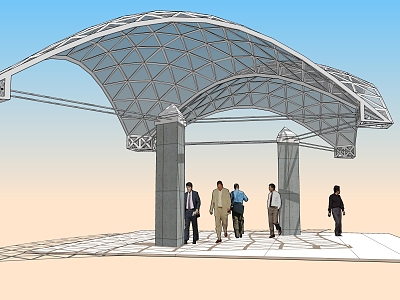 Modern Tensioned Membrane model