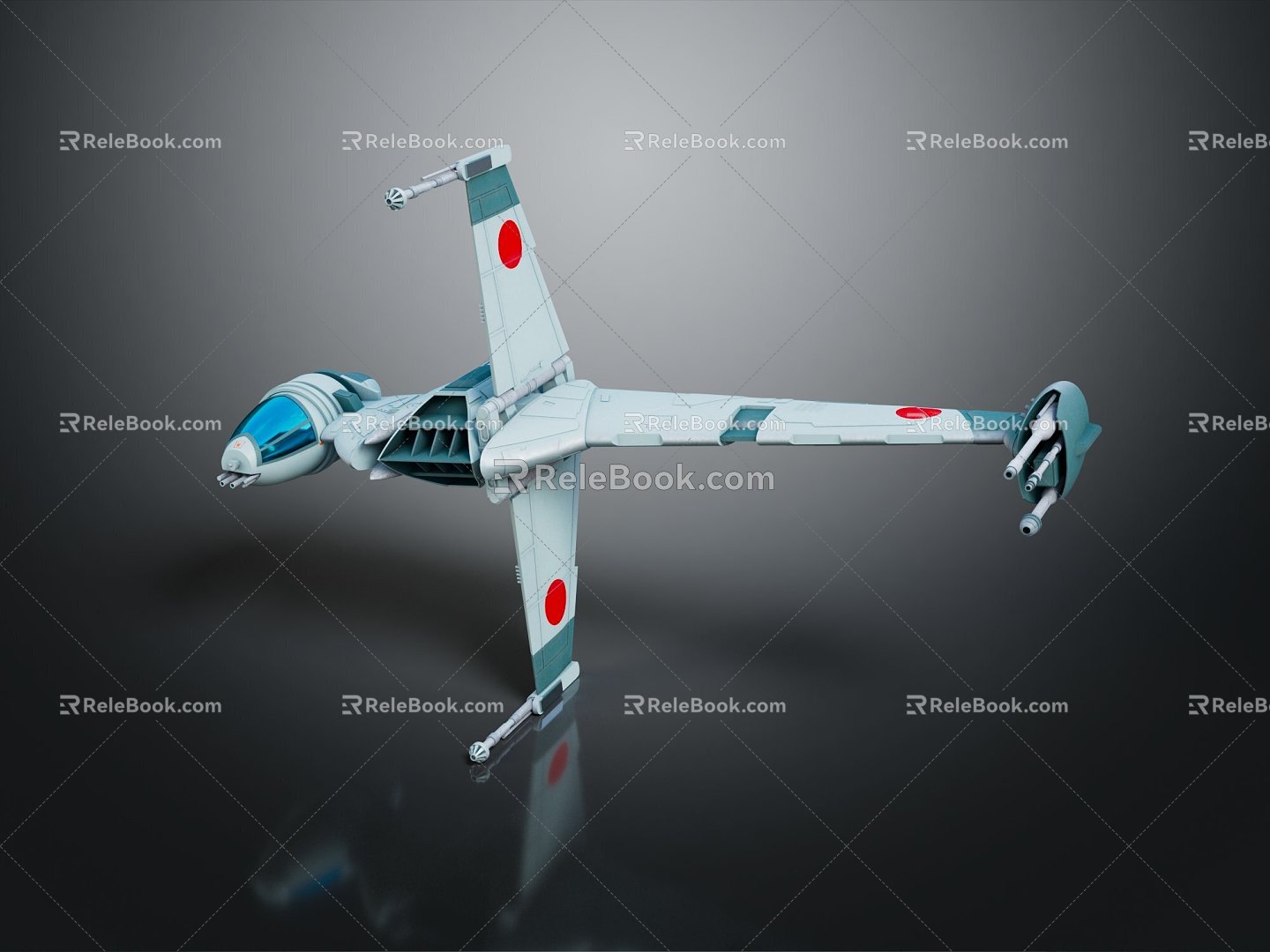 Star Wars Fighter Star Wars Plane Fighter Sci-fi Fighter 3d model