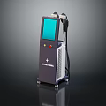 SHRINTEC Professional Device With Digital LCD Screen Handpiece And Wheels