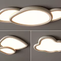 Cloud Shaped Modern LED Ceiling Lamp Soft Light For Children's Room Decorative Design 3d model