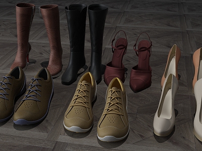 Modern Shoes model