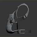 Modern Baby Carrier With Grid Pattern And Gray Adjustable Straps For Comfort