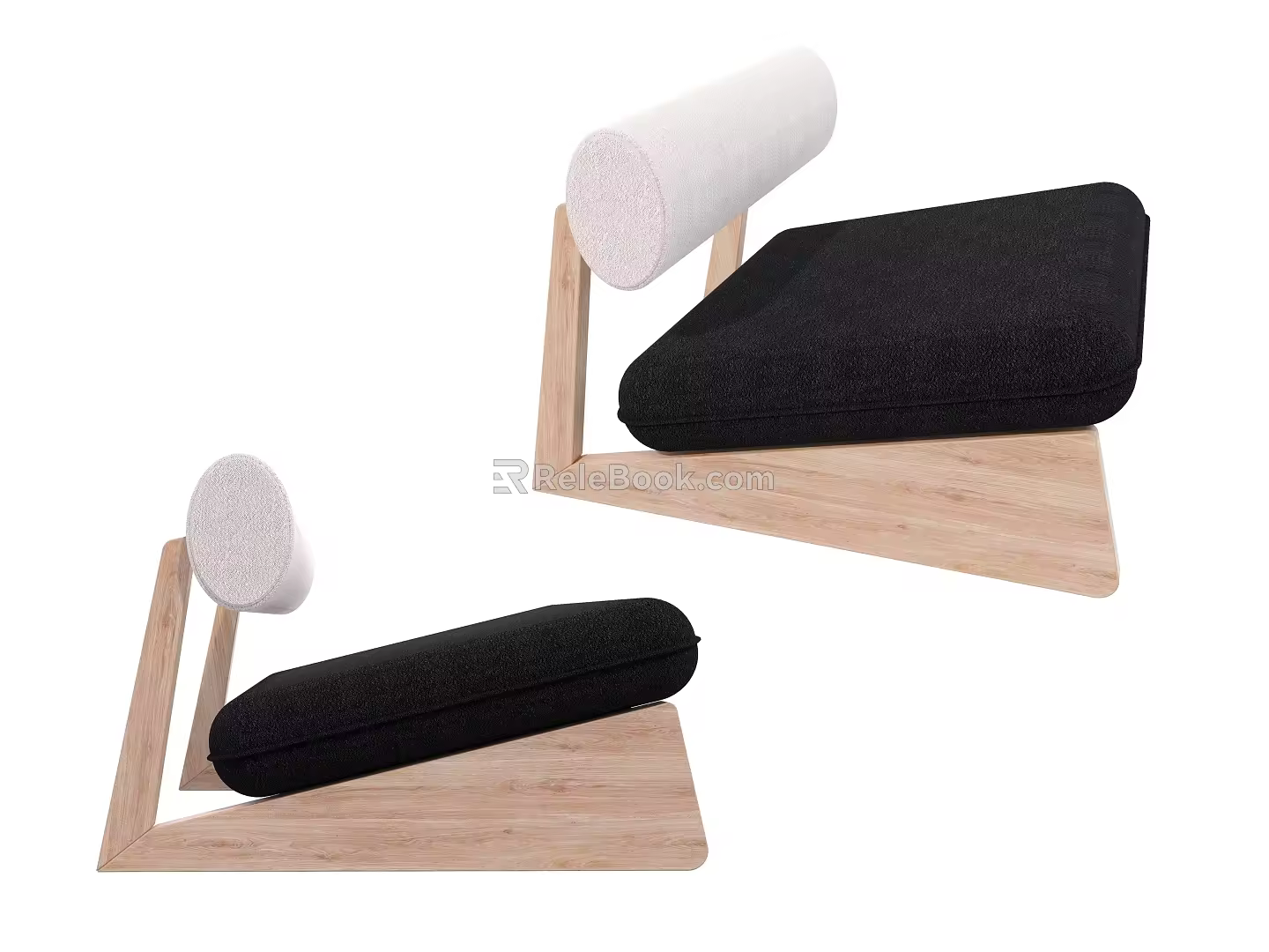 Quiet Style Single Sofa Casual Sofa Sofa 3d model