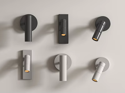 Wall lamp reading lamp 3d model