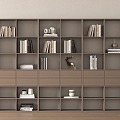 Bookcase Books 3d model