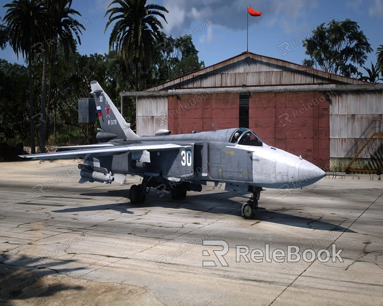 Su 24MR reconnaissance aircraft model