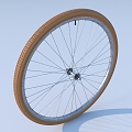 wheel hub wheel bicycle tire 3d model