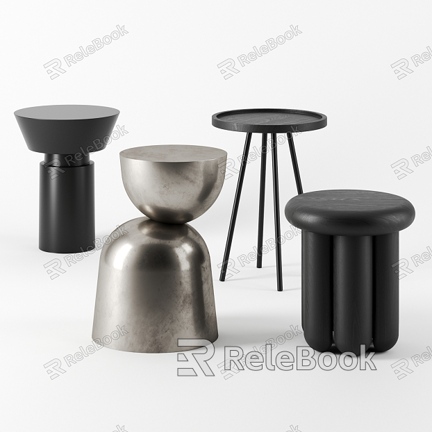 Modern Side Table Coffee Table Combo model