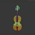 Elegant Wooden Violin Decorative Household Item For Home Decoration