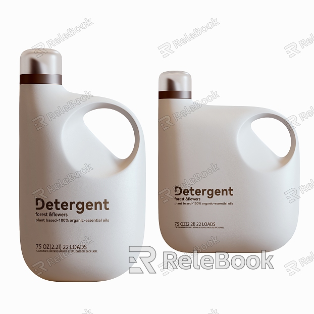 Laundry detergent bathroom products model