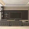 Modern Living Dining Room Interior With Large Sofa Dining Table And Natural Light