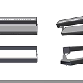 Modern Outdoor Lights With Wall Mounted Aluminum Design For Garden And Corridor Use
