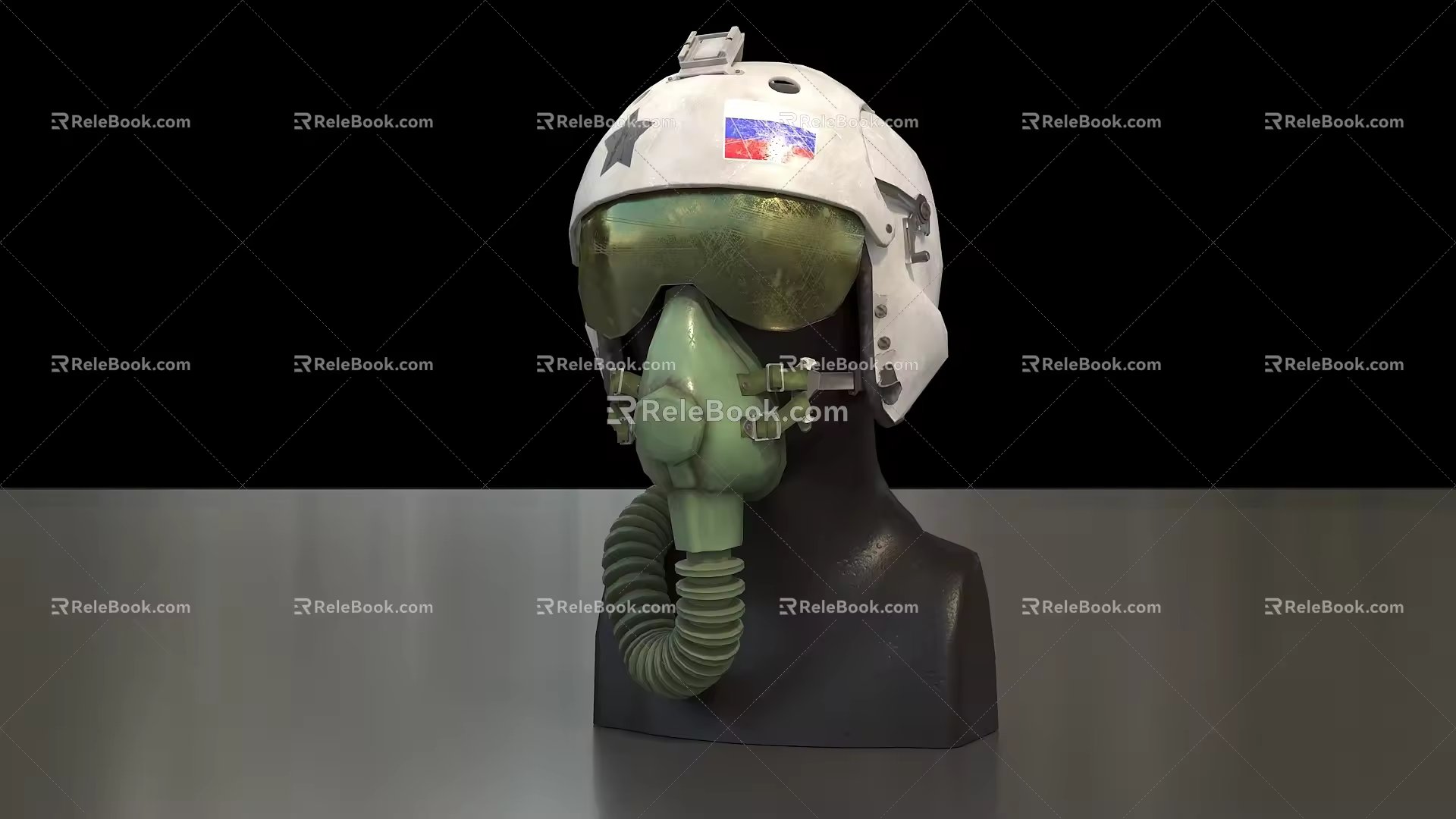 Pilot Helmet Flight Helmet Flying Helmet Low Face Number Low Model Simple Model Game Sub-era Film and Television Level Super Realistic High Precision 3d model