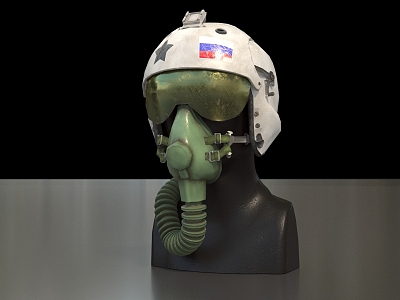 Pilot Helmet Flight Helmet Flying Helmet Low Face Number Low Model Simple Model Game Sub-era Film and Television Level Super Realistic High Precision 3d model