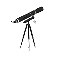 High Quality Commercial Telescope Equipment with Stable Tripod Stand for Professional Use