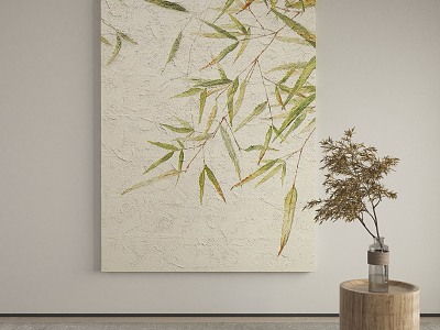 Silent Plant Painting Silent Decorative Painting model