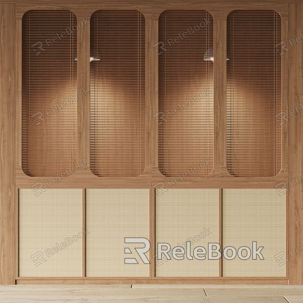 Quiet wardrobe cabinet model