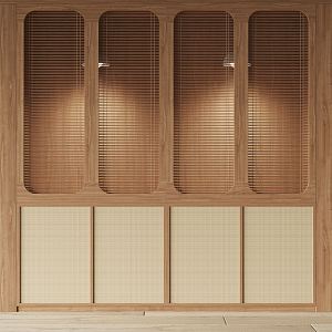 Quiet wardrobe cabinet 3d model