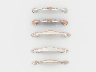 European classical handle 3d model