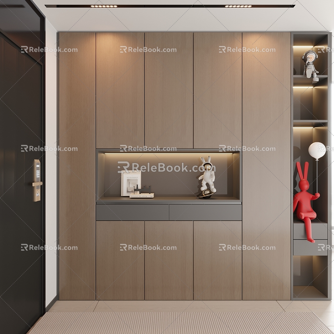 Modern Italian Entrance Entrance Cabinet Entrance Entrance 3d model