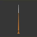 Two Orange Candles With White Wicks And Bases On Black Background