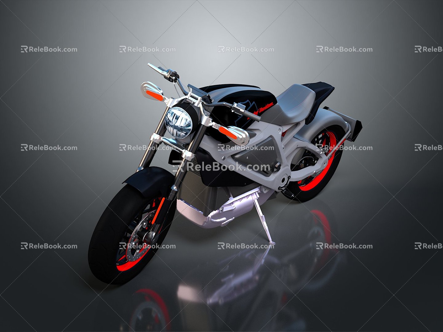 Motorcycle two-wheeled motorcycle off-road motorcycle road race motorcycle motor vehicle transport 3d model