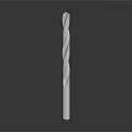 Twist Drill Bit High Speed Steel with Spiral Flute Design for Industrial Drilling Applications
