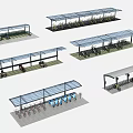 Bike Parking Shelter Canopy Designs For Outdoor Bicycle Storage Areas