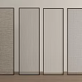 Modern Partition Modern Wire Glass 3d model