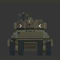 Future Tank Modern Tank Sci-Fi Tank 3d model