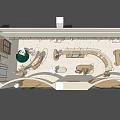 Modern Clothing Store Interior Design Featuring Mannequins Dresses Wooden Tables Clothing Racks And Green Plants