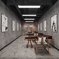Spacious Modern Yoga Fitness Studio With Exercise Mats Balls And Barre In Bright Well Lit Space