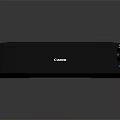 Canon Modern Black Desktop Office Appliance Printer With Sleek Design 3d model