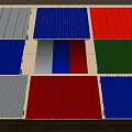 Colorful Corrugated Sheet Components With Multiple Colors And Durable Construction Material